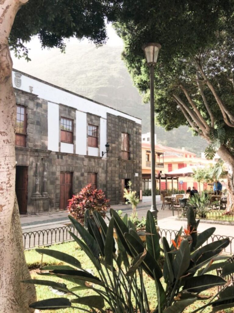 City centre view of Garachico